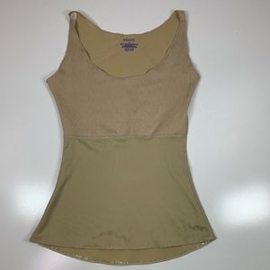 SPANX size S nude sleeveless stretch tummy control